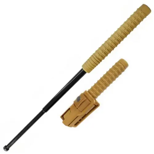 Obušek teleskopický 45cm/18\\" kalený s pouzdrem BH-54 PÍSKOVÝ ČERNÝ Koupit Online