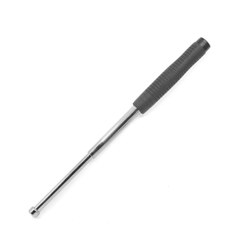Hit Sezóny Obušek teleskopický 40cm/16\\" kalený s pouzdrem BH-54 STŘÍBRNÝ ergo rukojeť