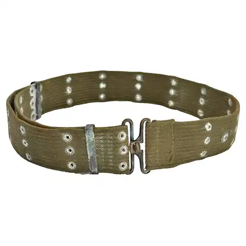 Ověřený Opasek US dírkáč M36 WWII original