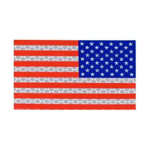 Cenově Výhodný Nášivka IFF IR vlajka USA VELCRO reverzní BAREVNÁ