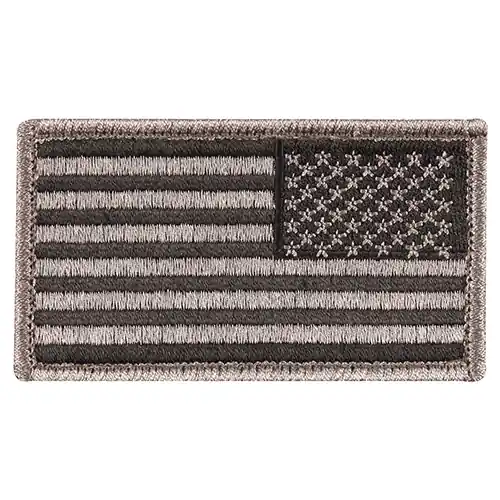 Originální Nášivka USA vlajka reverzní 4,5 x 8,5 cm