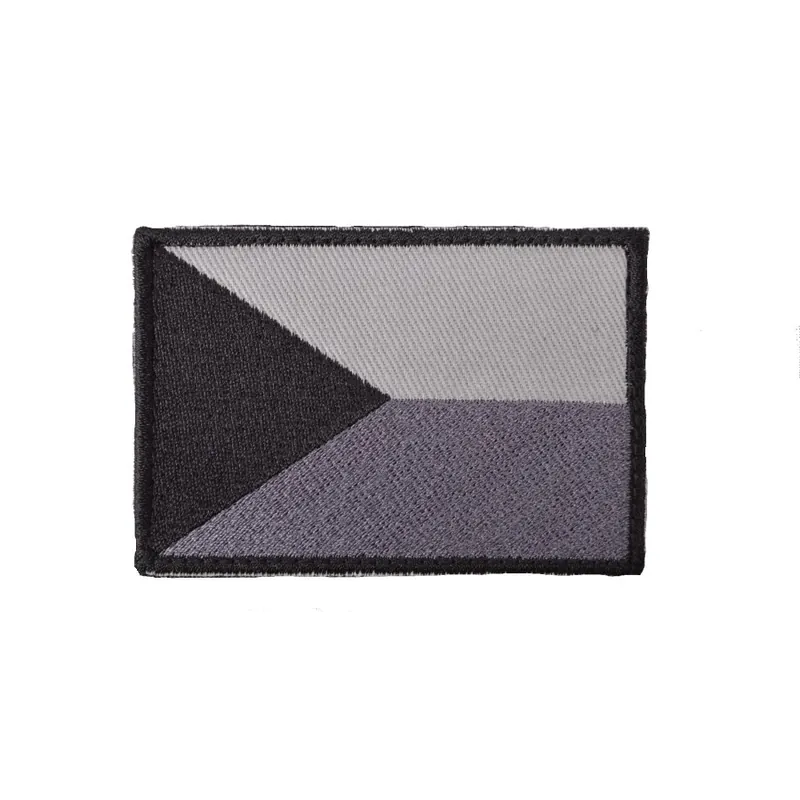 Akční Nabídka Nášivka VLAJKA ČR velcro 7,5 x 5,5cm ŠEDÁ