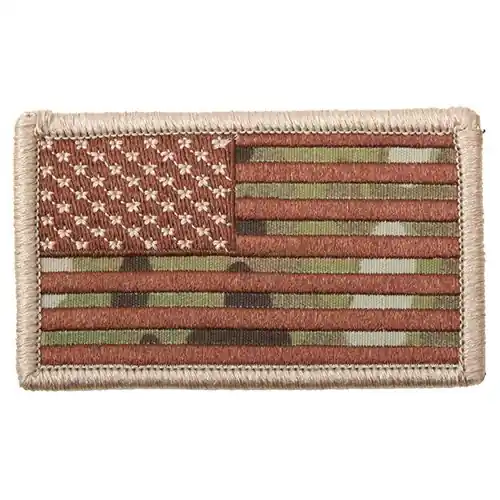 Rychlé Dodání Nášivka USA vlajka 4,5 x 8,5 cm MULTICAM®