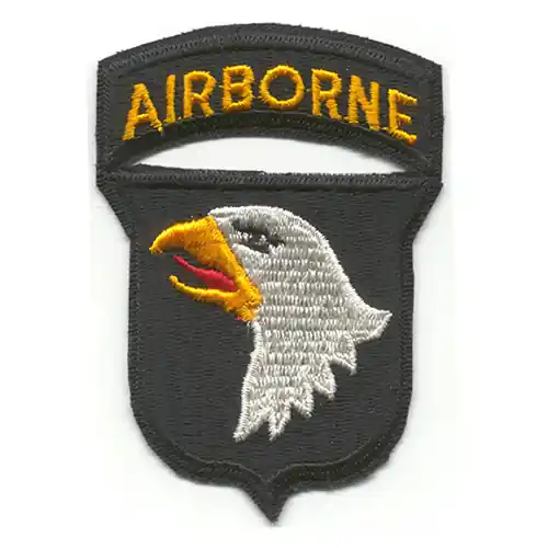 Nášivka US 101 AIRBORNE \\"křičící orli\\" velcro Nízká Cena