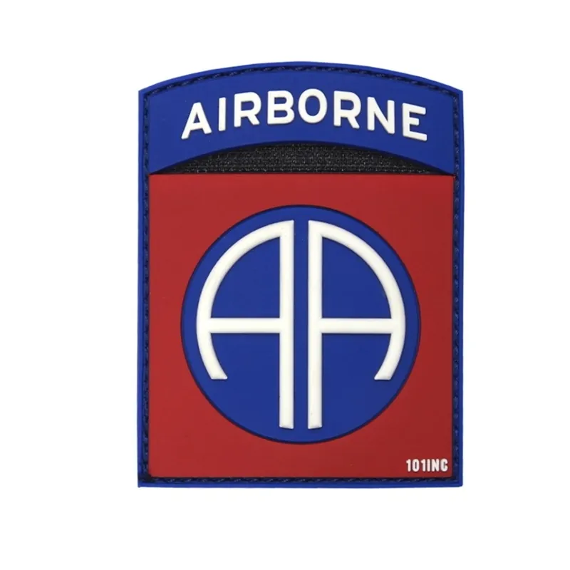 Akční Cena Nášivka 3D plastová AIRBORNE 82nd BAREVNÁ