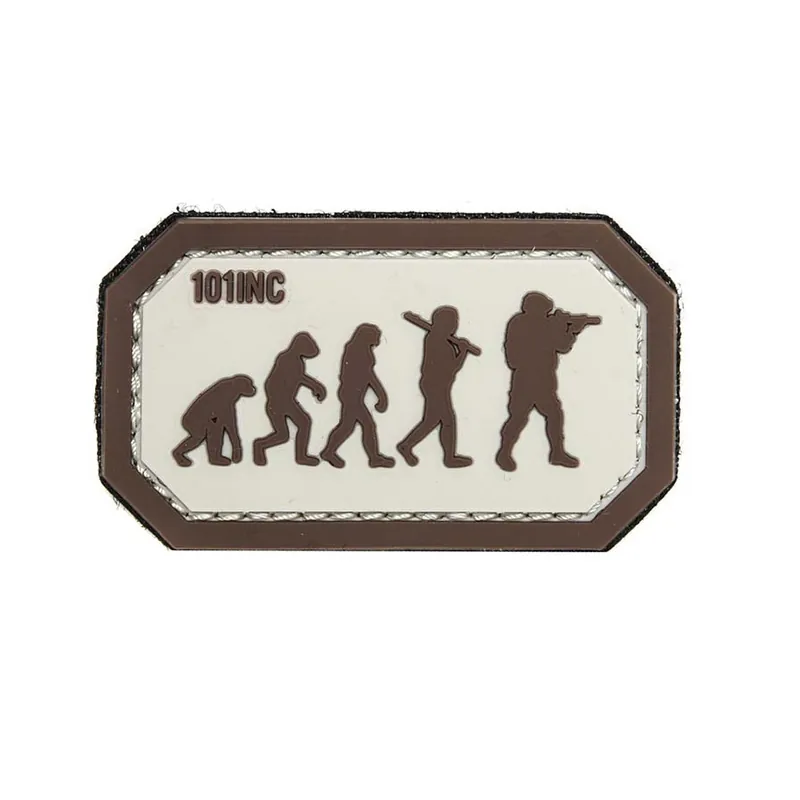 Nášivka AIRSOFT EVOLUTION velcro 3D PVC DESERT Cenový Hit