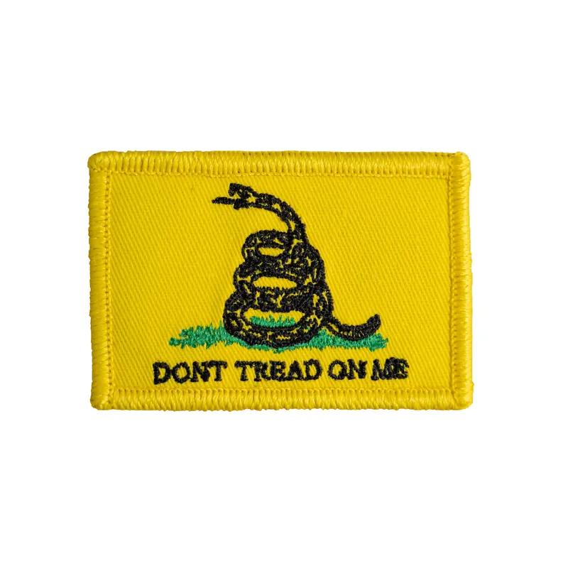 Horká Nabídka Nášivka DON´T TREAD ON ME velcro ŽLUTÁ
