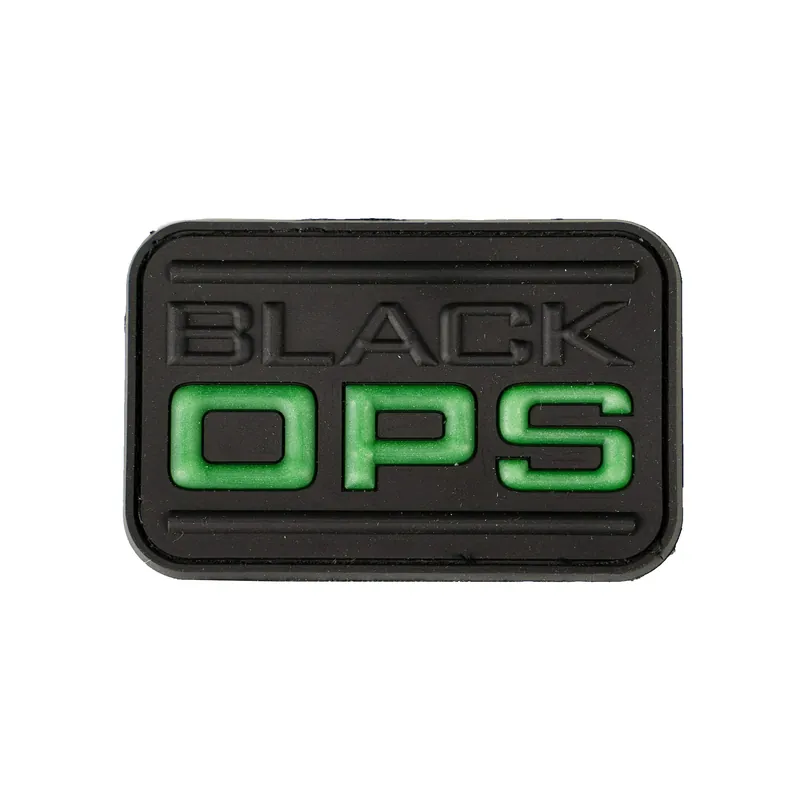 Nášivka BLACK OPS plast VELCRO ČERNÁ Nízká Cena